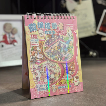 DIY Sticker Knjiga - Soft Classic Spiral