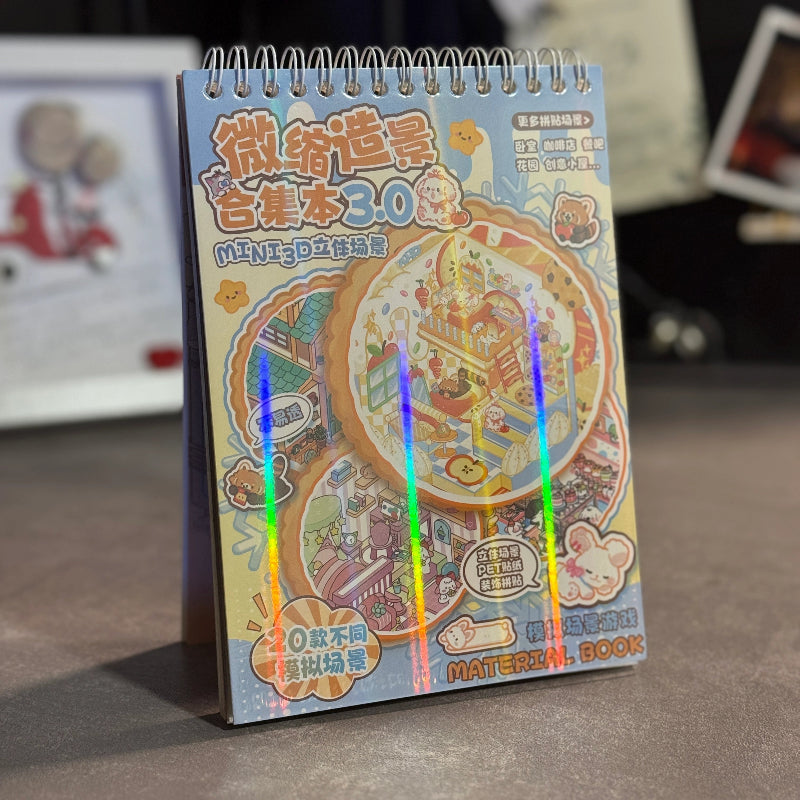 DIY Sticker Knjiga - Soft Classic Spiral