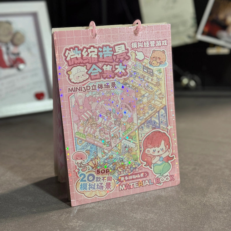 DIY Sticker Knjiga - Soft Classic Spiral