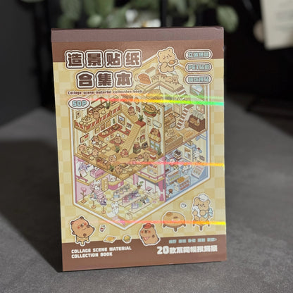 DIY Sticker Knjiga - Soft Classic