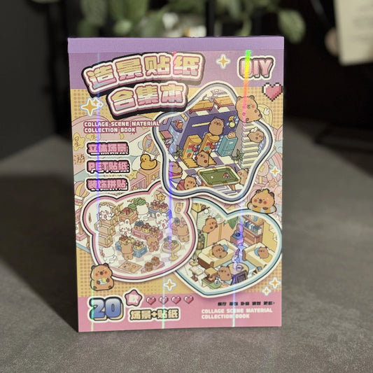 DIY Sticker Knjiga - Soft Classic